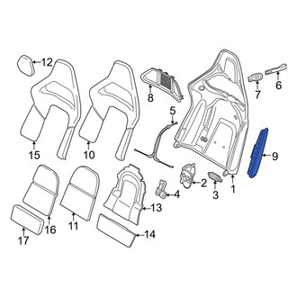 Porsche OE - Front Left Seat Air Bag