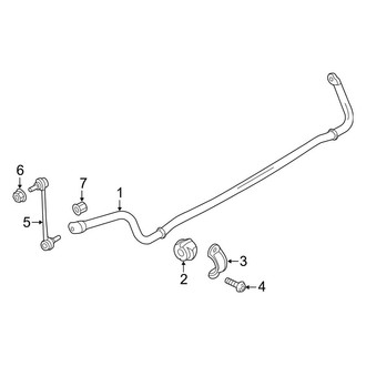 Porsche OE - Rear Suspension - Stabilizer Bar & Components (GT4)