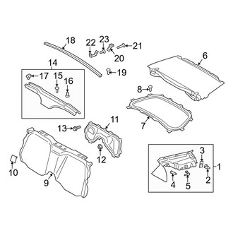 Porsche OE - Rear Body & Floor - Interior Trim