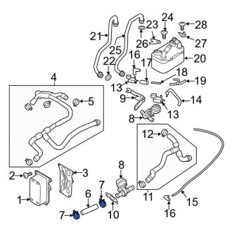 Porsche 718 Boxster Replacement Coolant Tanks & Components – CARiD.com