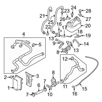 Porsche OE - Transmission - Trans Oil Cooler (Automatic Dual Clutch Tr)