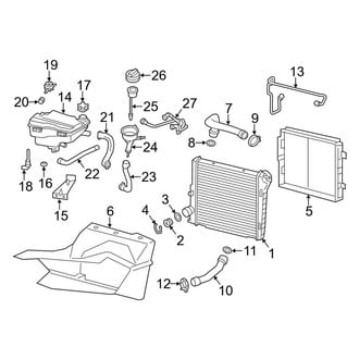 Porsche OE - Cooling - Radiator & Components (Main)