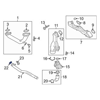 Porsche 718 Boxster Thermostat Housings, Filler Necks — CARiD.com