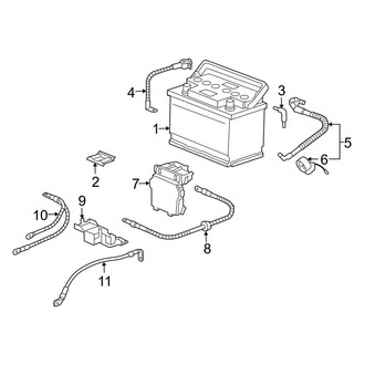 Porsche OE - Electrical - Battery (Roadster / Roadster S)