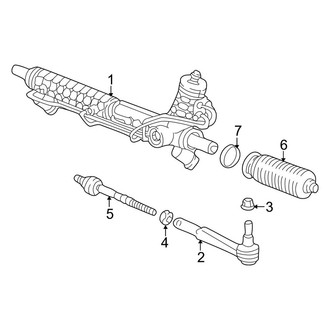 Porsche OE - Steering Gear & Linkage (Roadster / Roadster S)
