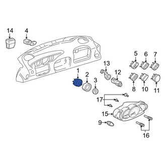 Porsche OE - Headlight Switch