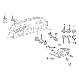 Porsche OE - Instrument Panel - Cluster & Switches