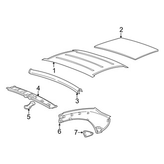 Porsche OE - Removable Top - Interior Trim