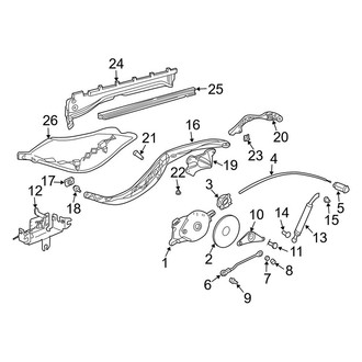 Porsche OE - Convertible/Soft Top - Motor & Components