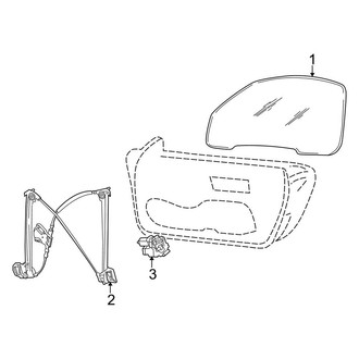 Porsche OE - Door - Glass & Hardware (Roadster / Roadster S)