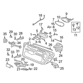 Porsche OE - Door - Lock & Hardware