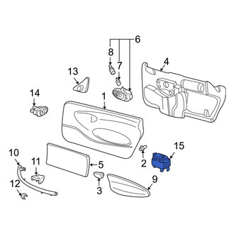 Porsche OE - Door Window Switch