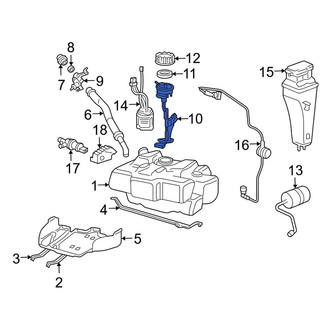 Porsche OE - Fuel Sender and Hanger Assembly