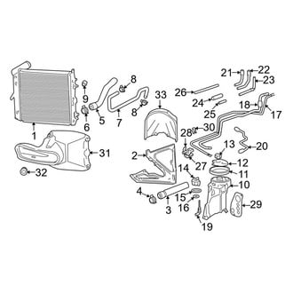 Porsche OE - Cooling - Radiator & Components (Main)