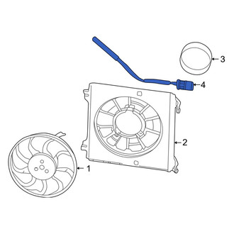Porsche OE - Engine Cooling Fan Resistor