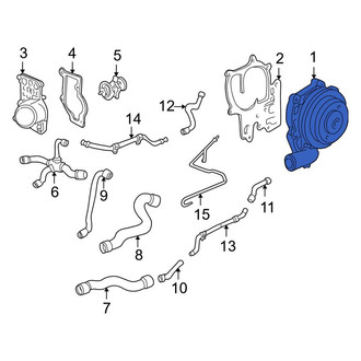 Porsche OE - Engine Water Pump