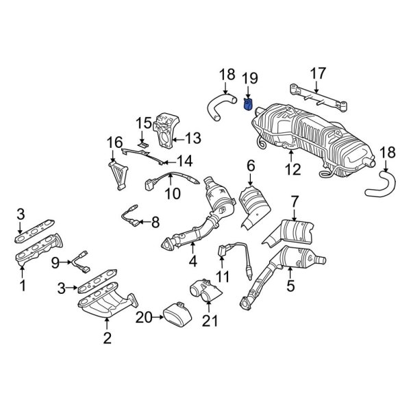 Exhaust Muffler Clamp