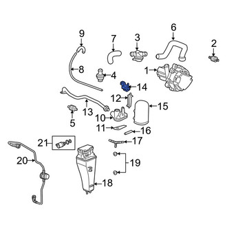 Porsche OE - Automatic Transmission Oil Cooler Control Valve
