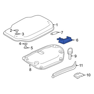 Porsche OE - Rear Cargo Area Light