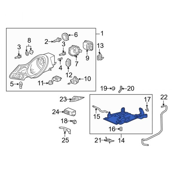 Headlight Bracket