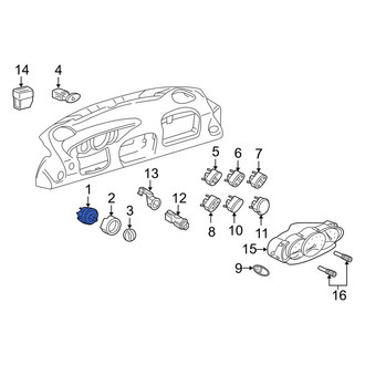 Porsche OE - Headlight Switch