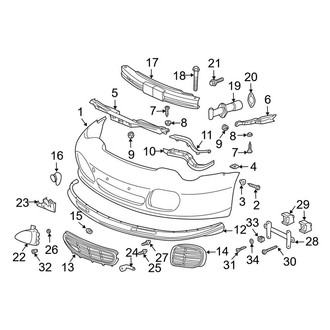 Porsche OE - Front Bumper - Bumper & Components (Carrera 4S Coupe)