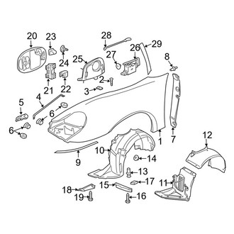 Porsche OE - Fender & Components