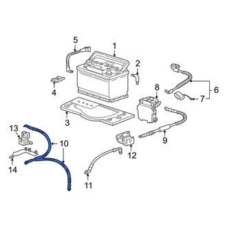 Porsche OE - Battery Cable
