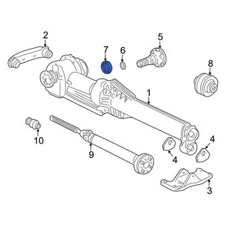 Porsche OE - Front Drive Axle Shaft Seal