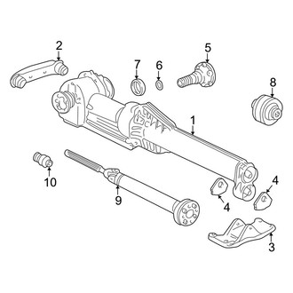 Porsche OE - Front Suspension - Carrier & Front Axles (Carrera 4 Convertible)