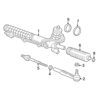 Porsche OE - Steering Gear & Linkage (Carrera / Turbo 996 Body Code)