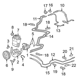 Porsche OE - Steering Gear & Linkage - Pump & Hoses (GT3)