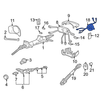 Porsche OE - Air Bag Clockspring