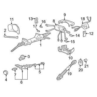 Porsche OE - Steering Column Assembly