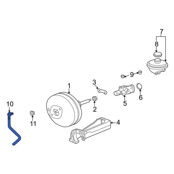 Brake Vacuum Hose