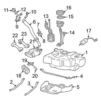 Porsche OE - Fuel System Components (Carrera / Targa RWD)