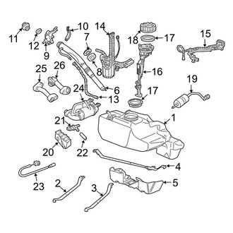 Porsche OE - Fuel System Components