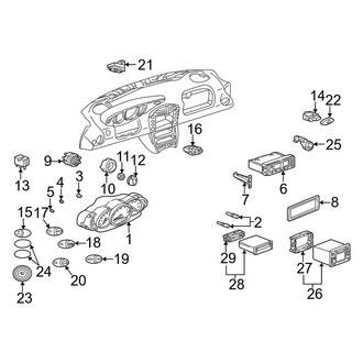 Porsche OE - Instrument Panel - Cluster & Switches