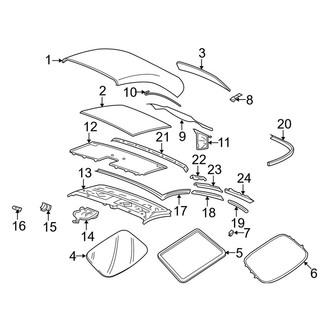 Porsche OE - Convertible/Soft Top - Cover & Components (Convertible)