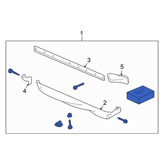Porsche OE - Left Rocker Panel Guard