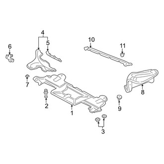 Porsche OE - Pillars, Rocker & Floor - Splash Shields (Convertible)