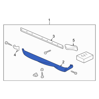 Porsche OE - Left Rocker Panel Guard