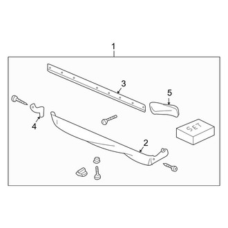 Porsche OE - Pillars, Rocker & Floor - Exterior Trim (Convertible)