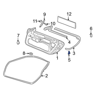 Porsche OE - Door Cap