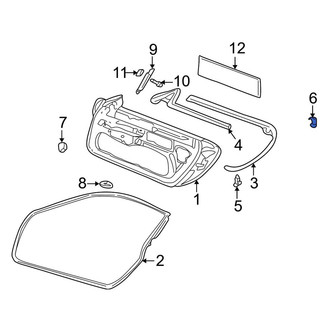 Porsche OE - Door Cap