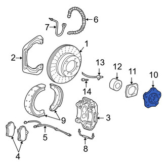 Porsche OE - Rear Wheel Hub