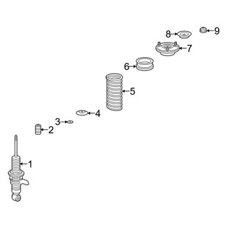Porsche OE - Rear Suspension - Struts & Components (GT3)