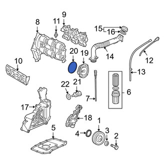 Porsche OE - Engine Oil Pump O-Ring