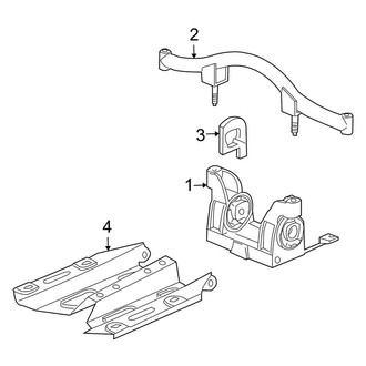 Porsche OE - Engine - Trans Mounting