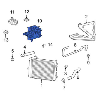 Porsche OE - Engine Coolant Reservoir